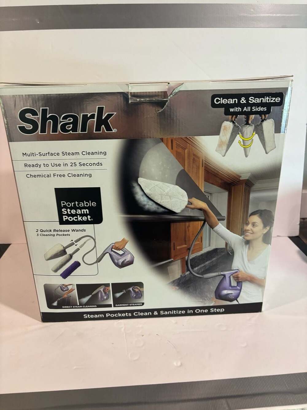 Shark Hard Surface Steam Cleaner S3210 S3210R Attachments Handheld